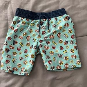 Paw patrol swim trunks